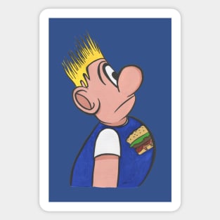 Burgers boy Sticker